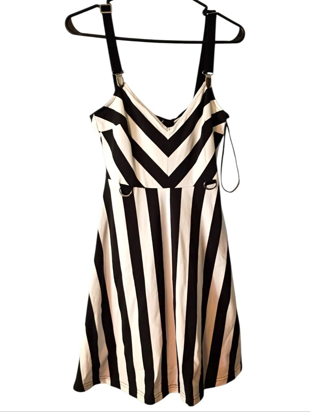 NWT Killstar Stripe O Negative Skater Dress Size M